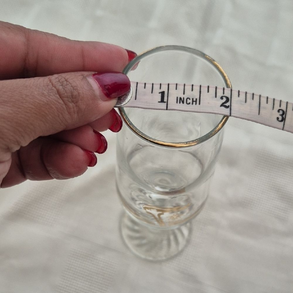Gold Accent Glassware Set - Picture 7 of 16